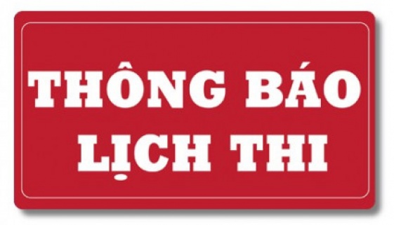 Lịch thi học kỳ II, năm học 2019-2020